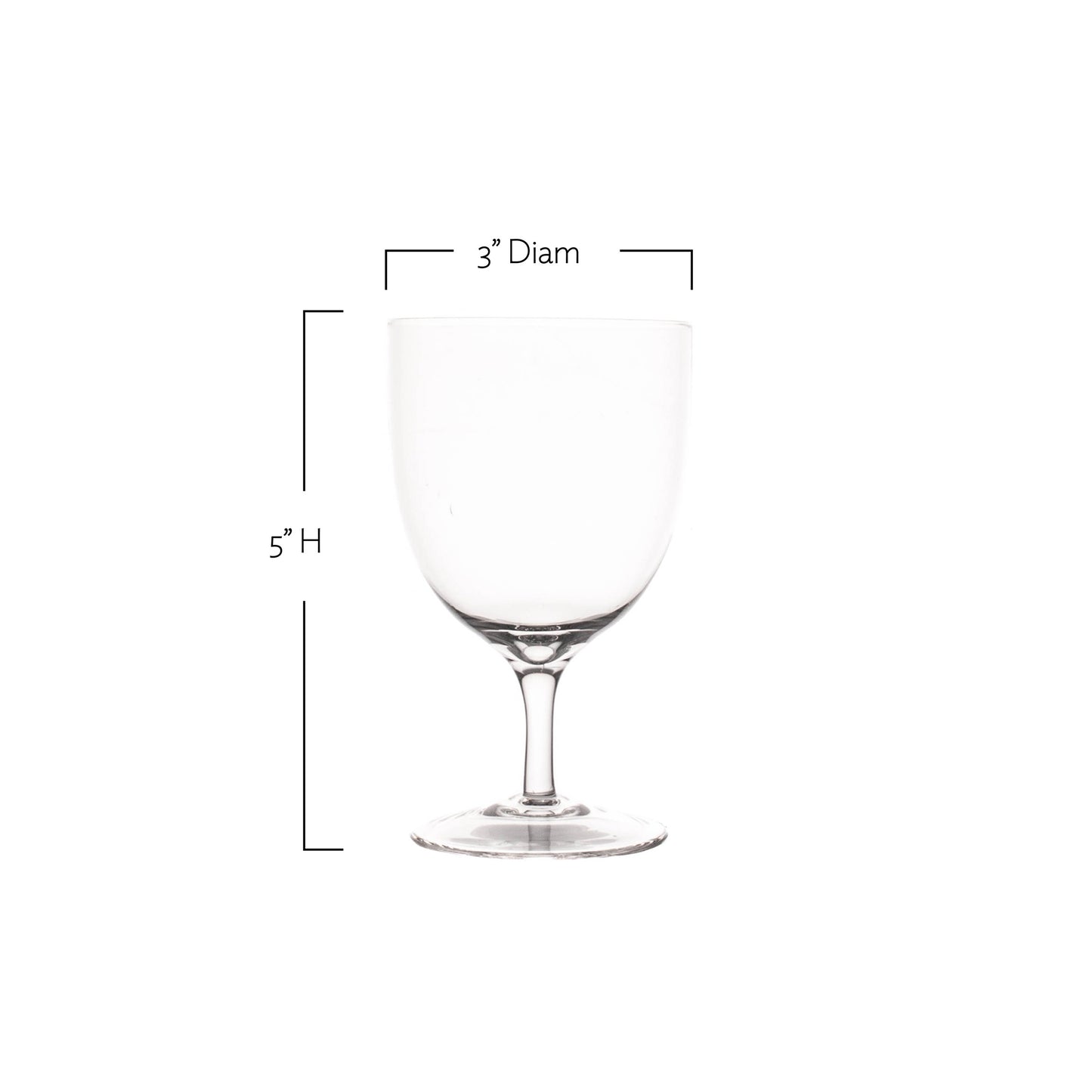 Amwell Red Wine Stemware Set