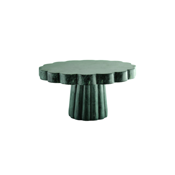 Verona Green Marble Small Cake Stand