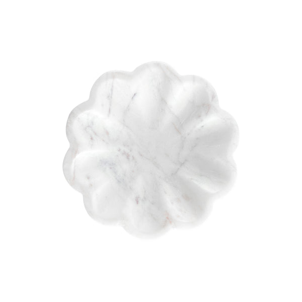 Verona White Marble Small Flora Nesting Bowl