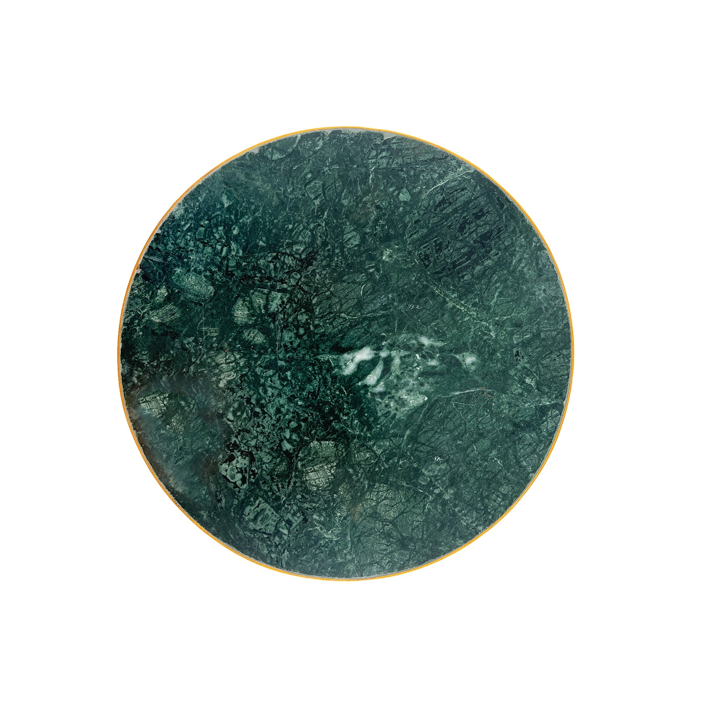 Verona Green Marble Round Charger