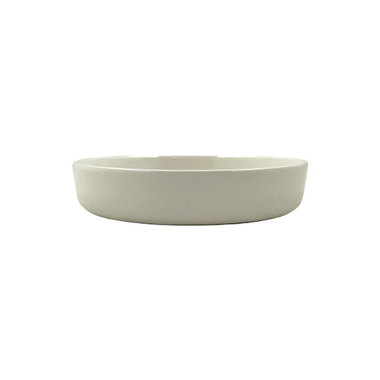 Reims Shallow Bowl - Set of 4 - Salt Canvas Home bowl, Bowls, canvas home, contemporary dinnerware, dinner party, dinnerware, dinnerware sets, dish sets, family, Large, modern dinnerware, Pasta bowl, Place Setting, Plates, reims, simple dinnerware, tabletop, tableware, White