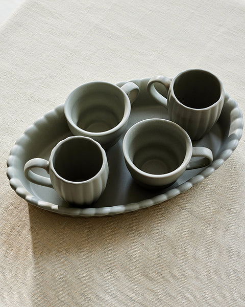 Lafayette Fog Coffee Mug - Set of 4