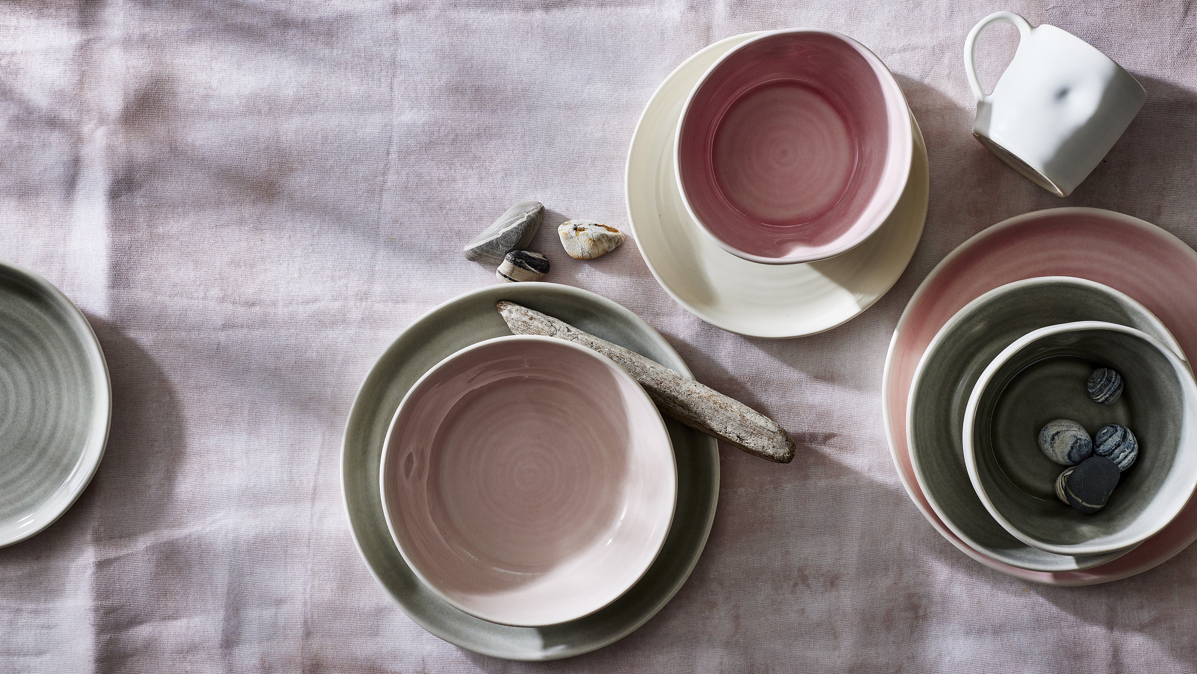 Pinch Mug in Pink - Set of 4 – Canvas Home