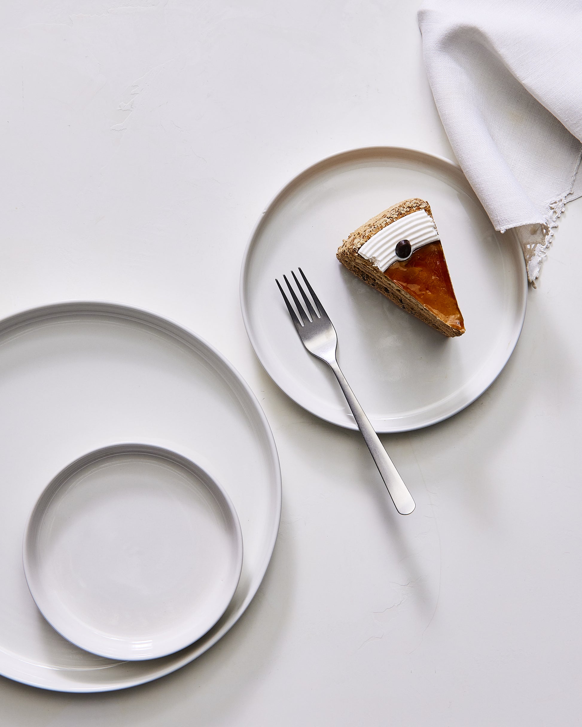Reims Medium Plate - Set of 4 - Salt Canvas Home canvas home, contemporary dinnerware, dinner party, dinnerware, dinnerware sets, dish sets, family, Large, modern dinnerware, Place Setting, Plates, reims, simple dinnerware, tabletop, tableware, White
