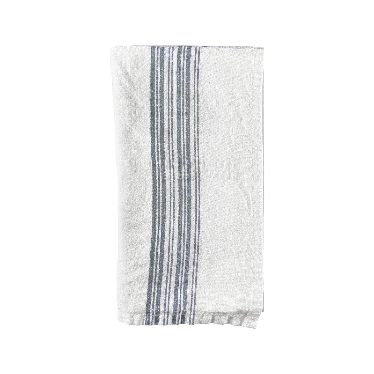 Dinard Charcoal Tea Towel, Set of 2