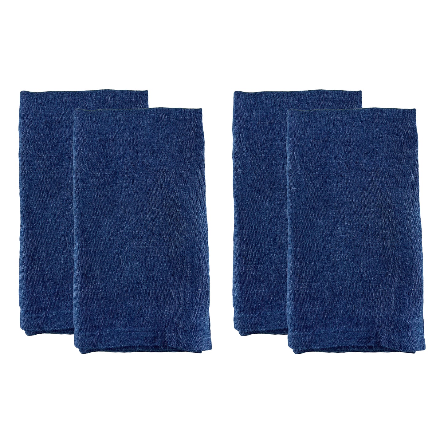 Canvas Home Classic Indigo Linen Napkin, Set of 4