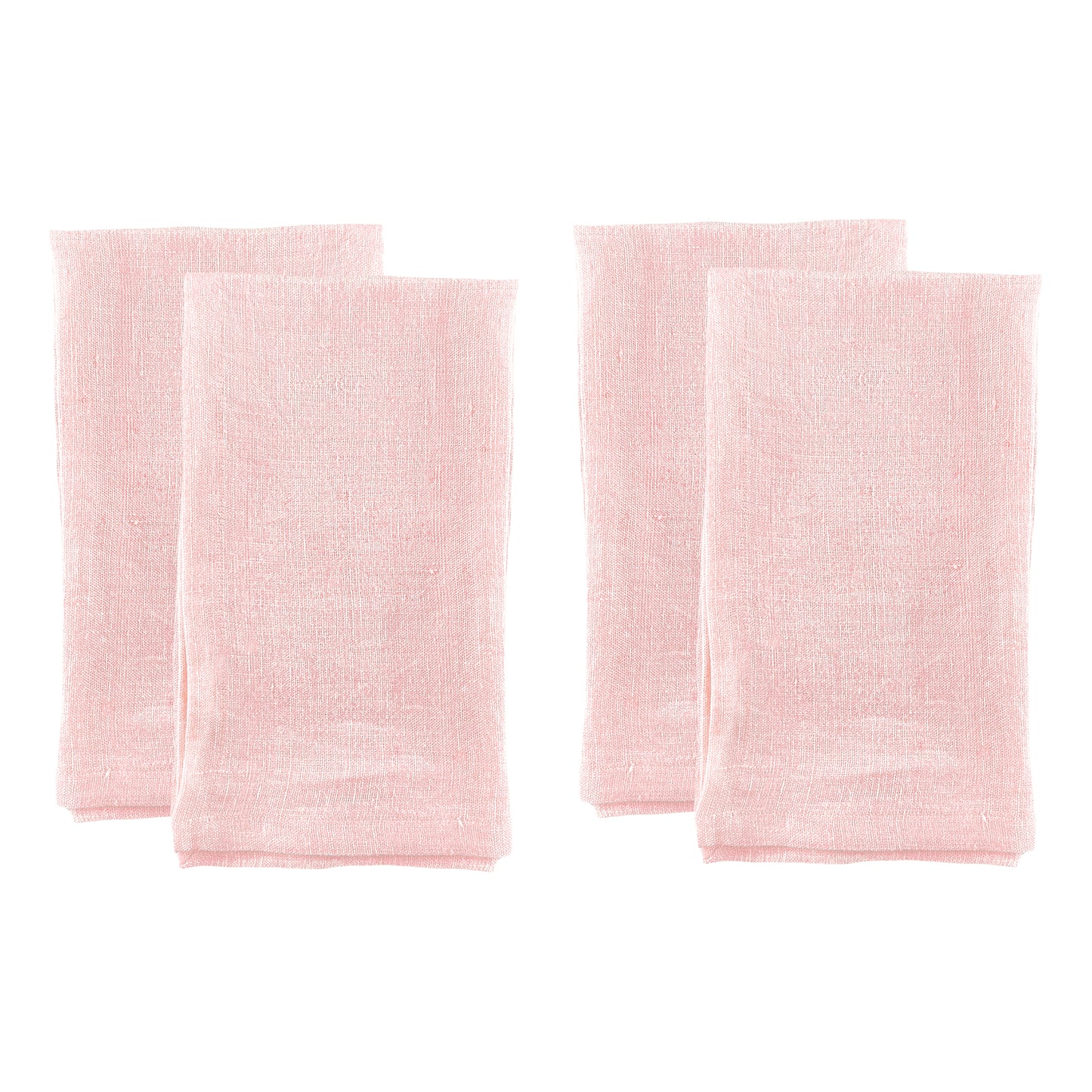 Canvas Home Classic Pink Linen Napkin, Set of 4