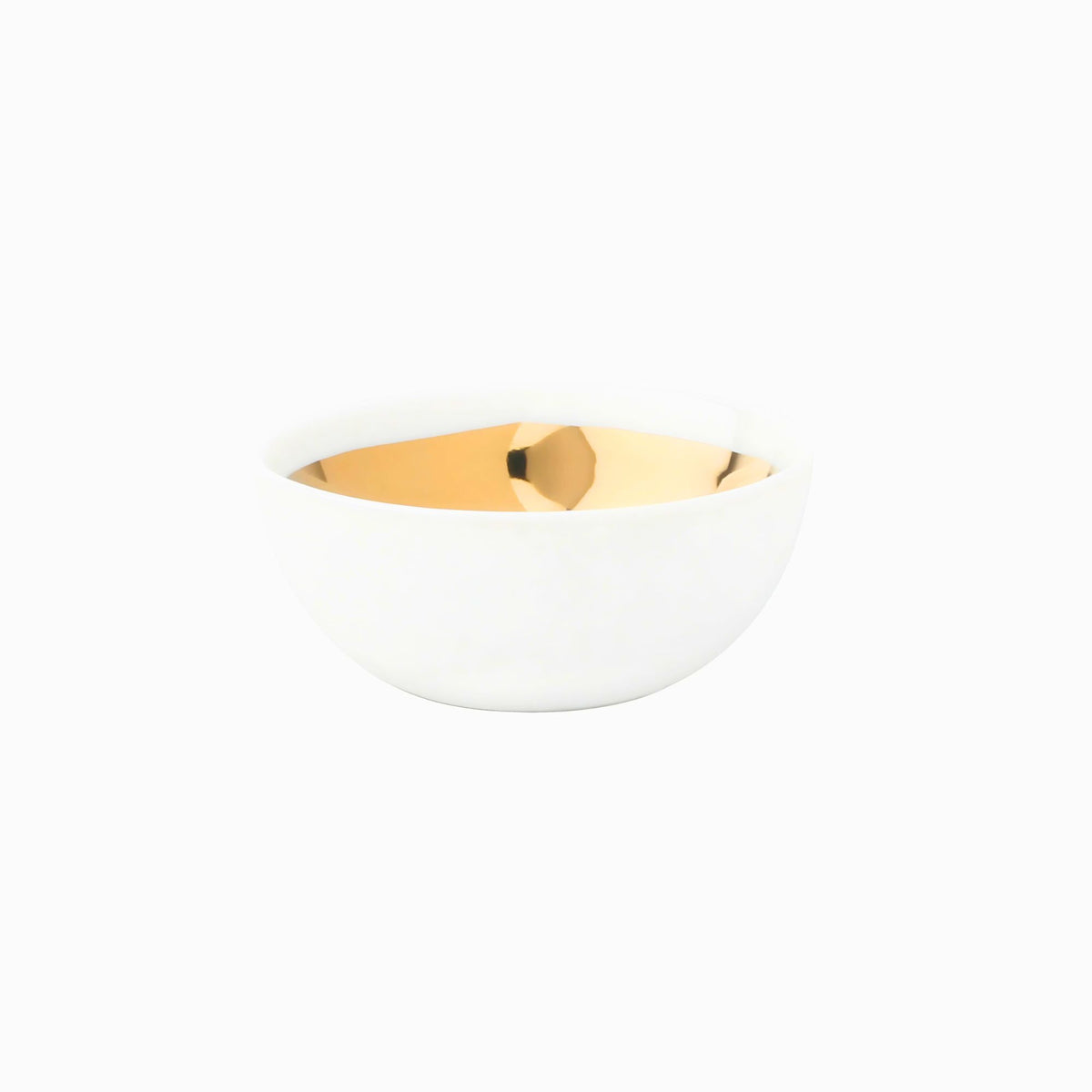 Dauville Gold Metallic Porcelain Accented Bowls