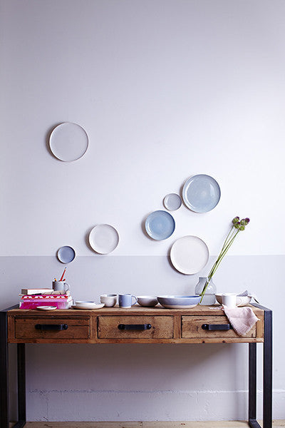 Shell Bisque Blue Porcelain Dinner Plate, Set of 4 Canvas Home Blue, Casual Dinnerware, Dinner Plates, Plates, Porcelain, Porcelain Dinnerware, Set of 4, Shell Bisque, Shell Bisque Blue, Shell Bisque Collection, Shell Bisque Dinner Plate, Shell Bisque Dinner Plate Set