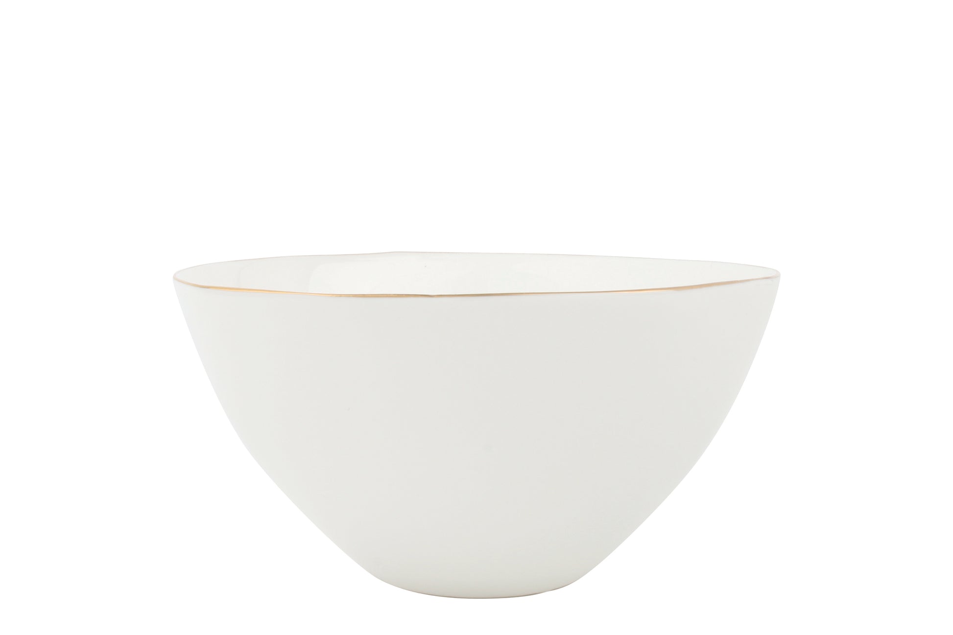 Abbesses Gold Rim Porcelain 4 Piece Dinnerware Set, Service For 1 Canvas Home 4 Piece Dinnerware Set, Abbesses, Abbesses Collection, Abbesses Gold Rim, Casual Dinnerware, Colored Rim Dinnerware, Dinnerware Set, Gold, Porcelain, Porcelain Dinnerware, Service For 1, White, White & Gold