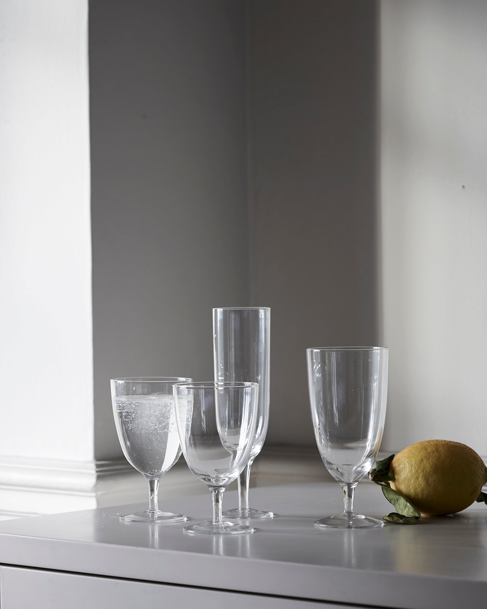 Amwell Red Wine Stemware Set Canvas Home Amwell, Barware, Clear, Glass, Glassware, Red Wine, Red Wine Glass, Red Wine Glassware, Red Wine Stemware, Stemmed Glass, Stemware, Wine Glass, Wine Glassware
