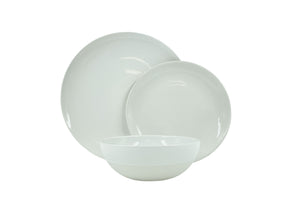 Shell Bisque 3-piece place setting - White