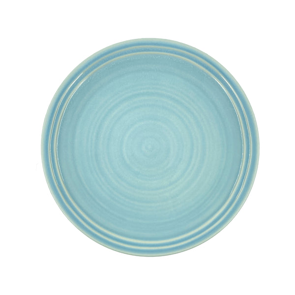 Lines 4-piece place setting - White/Blue