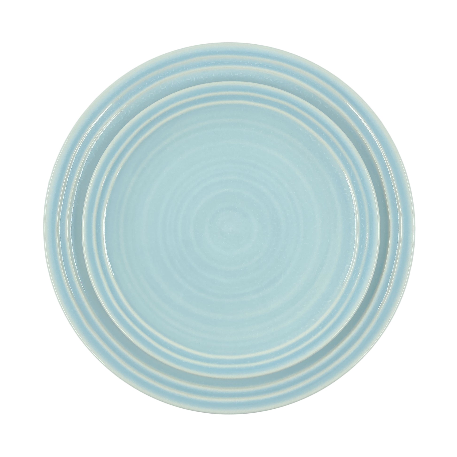 Lines Blue Stoneware 16 Piece Dinnerware Set, Service For 4 Canvas Home Blue, Blue Stoneware, Lines, Stoneware, Stoneware Dinnerware, White, White & Blue