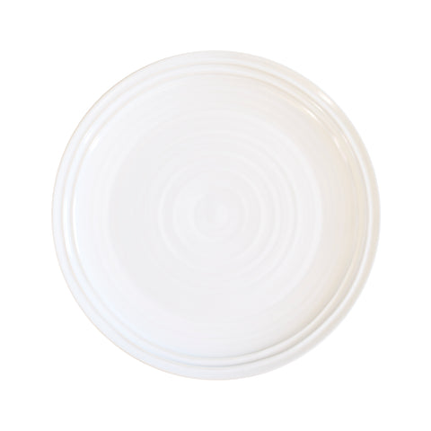 Lines Dinner Plate - White/White - Set of 4