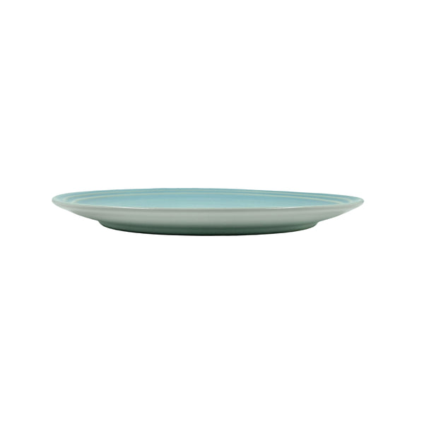 Lines Salad Plate - White/Blue - Set of 4