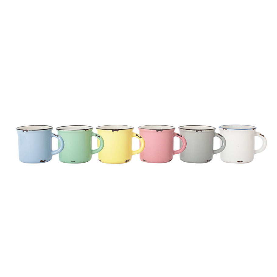 Tinware Espresso Mug Gift Set