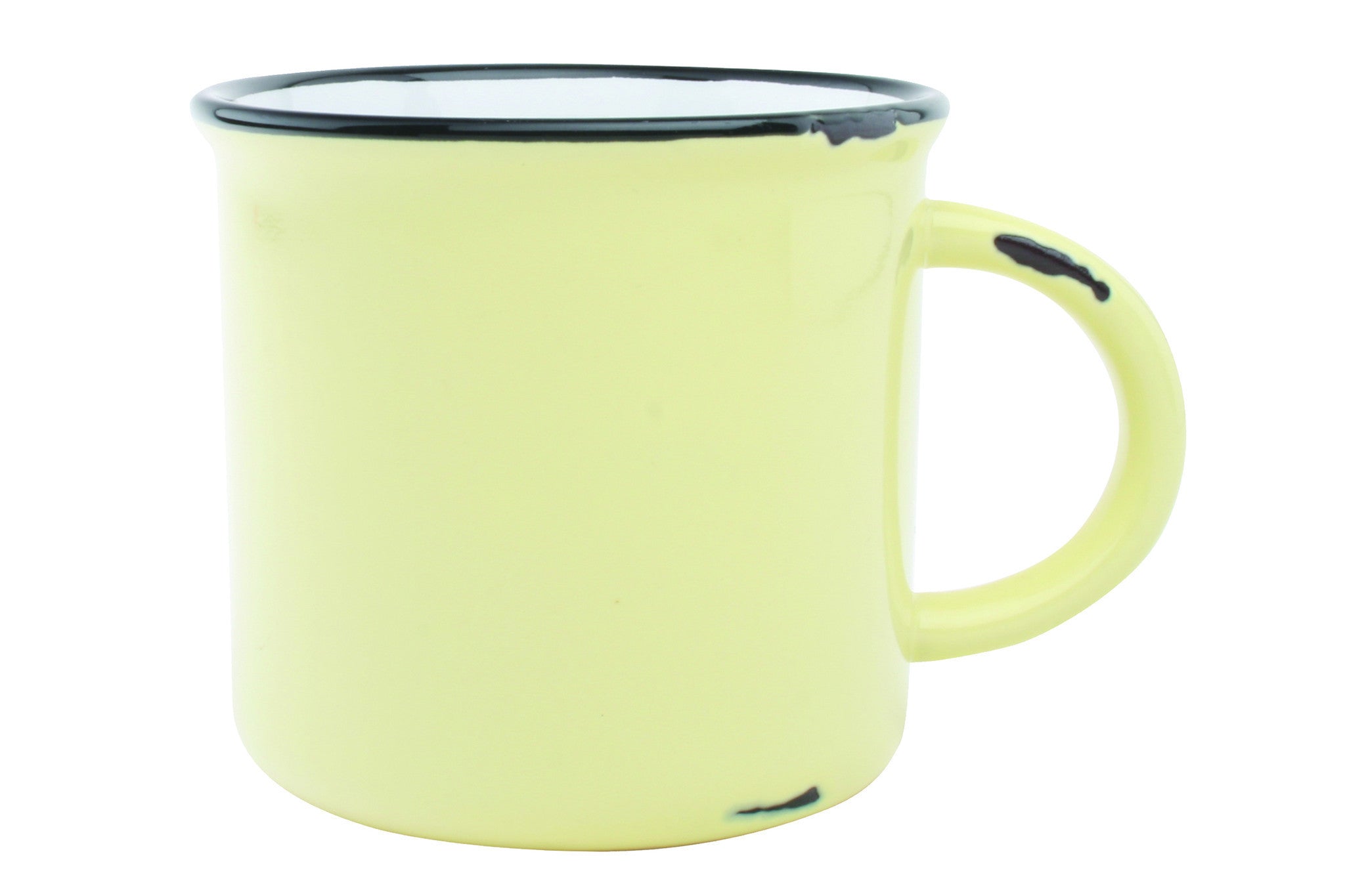 Tinware Mug in Yellow - Canvas Home