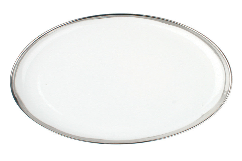 Dauville Platters with Platinum Rim - Small - Canvas Home