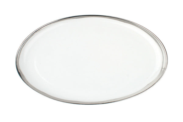 Dauville Platters with Platinum Rim - Small - Canvas Home