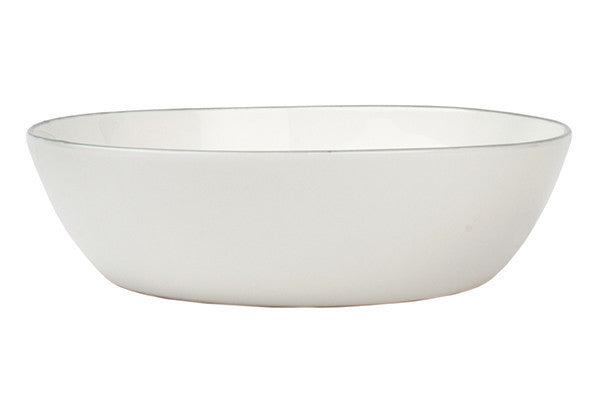 Abbesses Pasta Bowl Grey Rim - Canvas Home