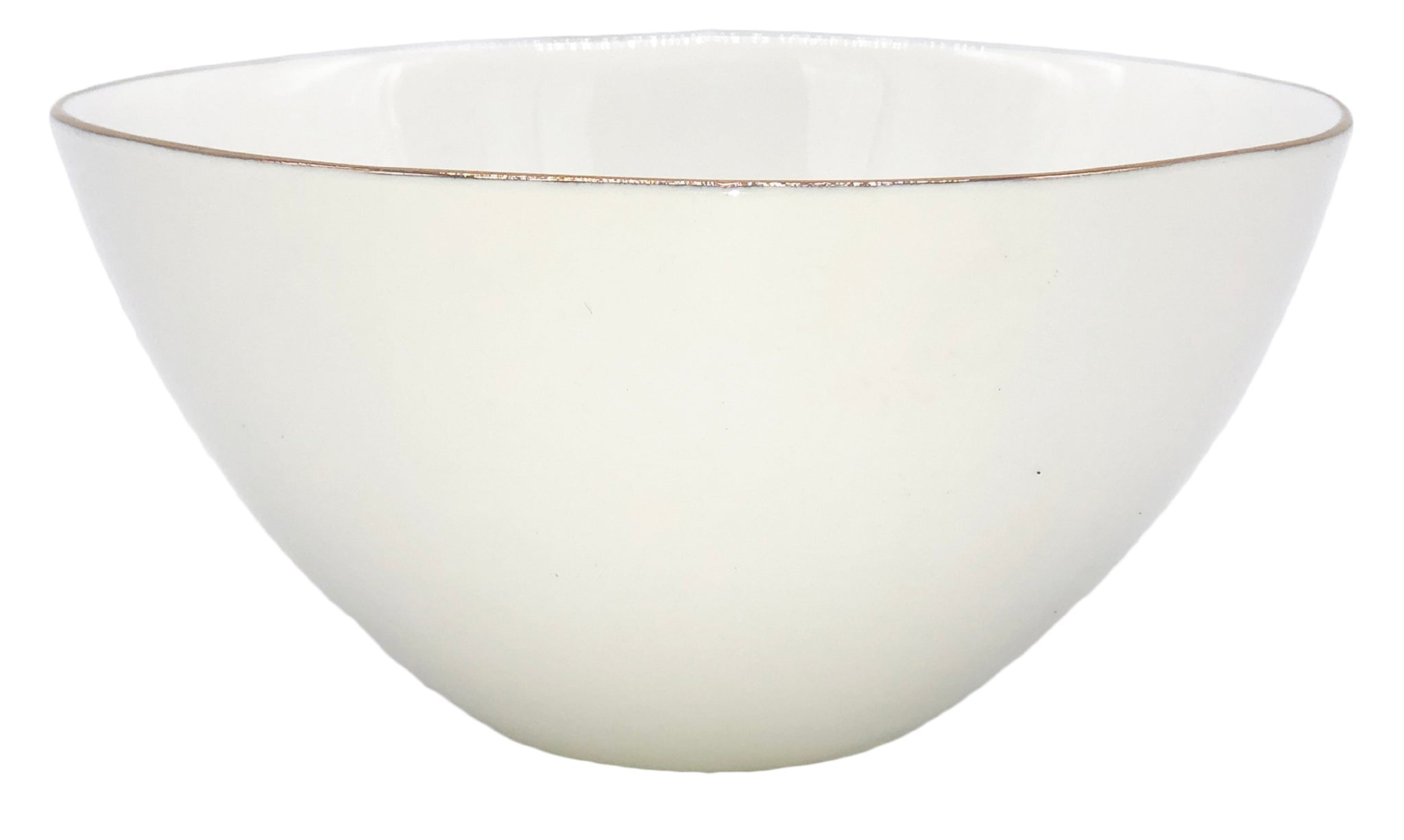 Abbesses Small Bowl Gold Rim - Set of 4