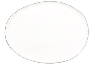 Abbesses Small Platter Grey Rim