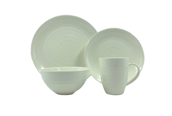 Daniel Smith 4-Piece Place Setting - Ivory