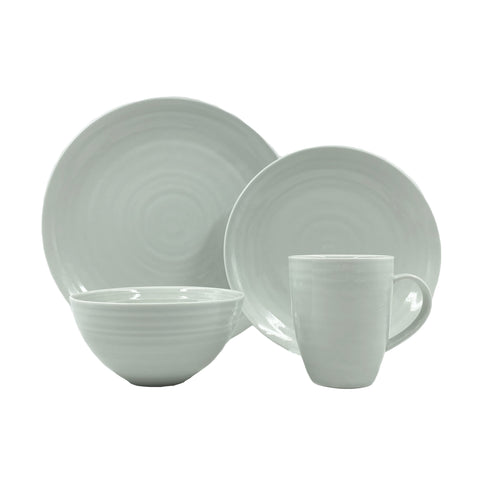 Daniel Smith 16-Piece Place Setting - Smoke