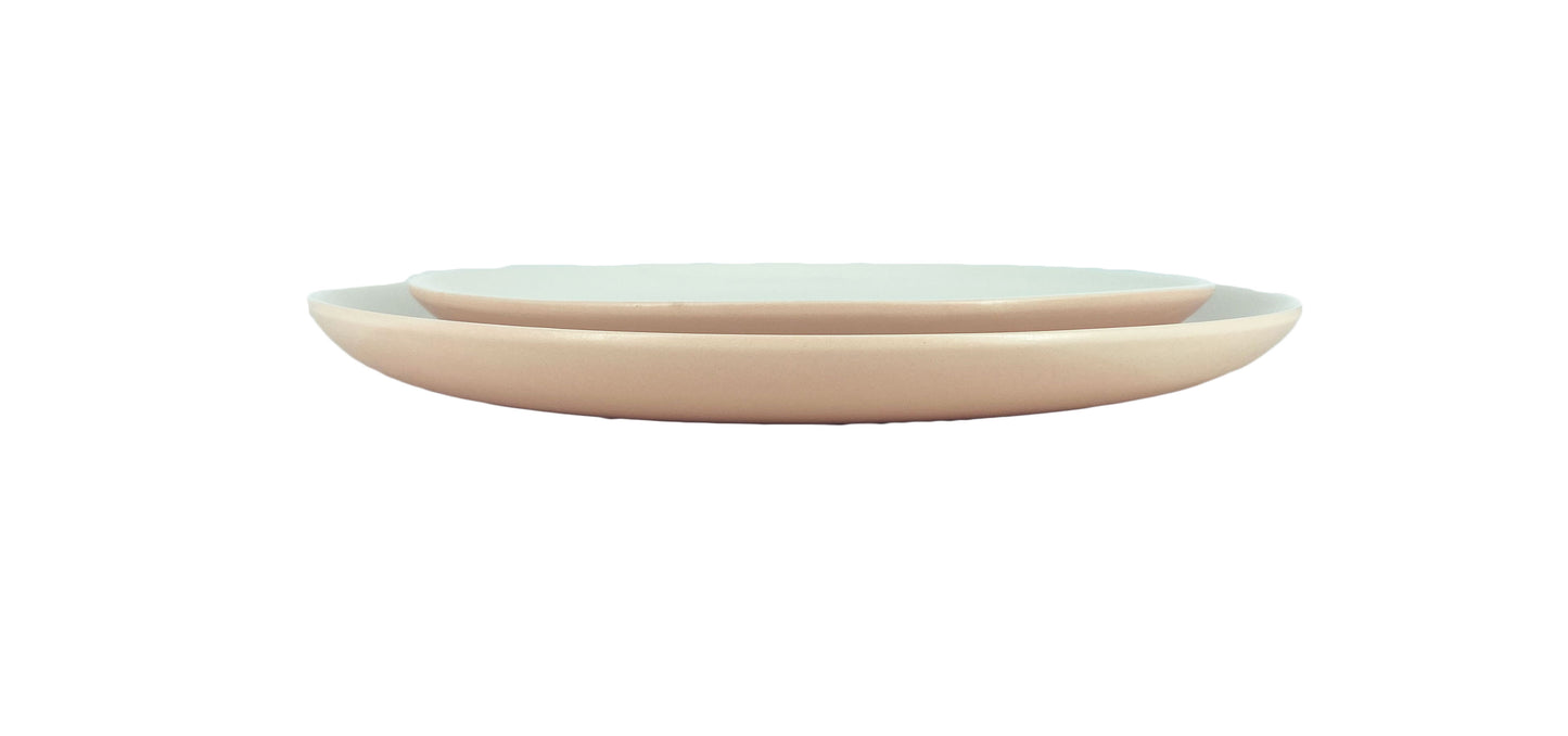 Procida Salad Plate - Set of 4 - Pink Canvas Home Procida