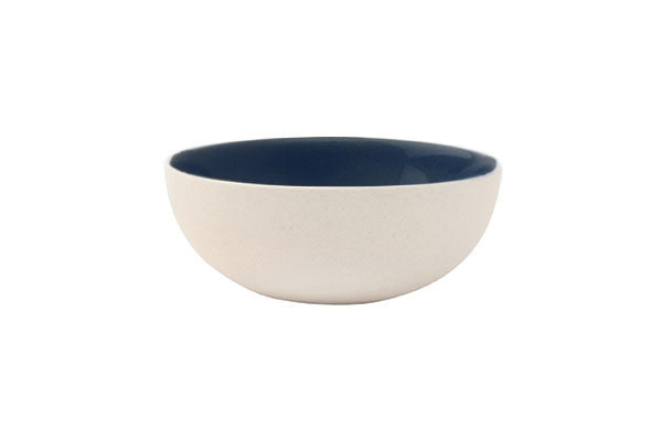 Shell Bisque Small Bowl Indigo - Set of 4