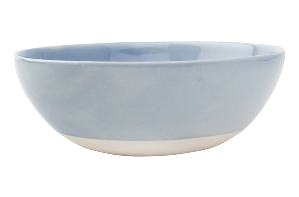 Shell Bisque Cereal Bowl Blue - Canvas Home