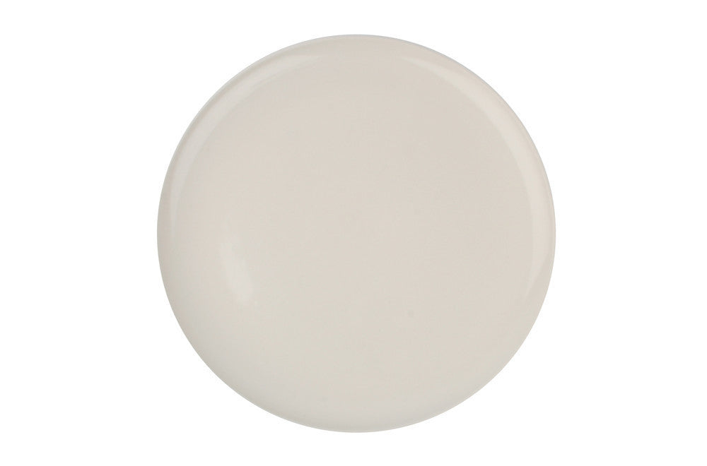 Shell Bisque Dinner Plate White - Canvas Home