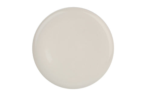 Shell Bisque Dinner Plate White - Canvas Home