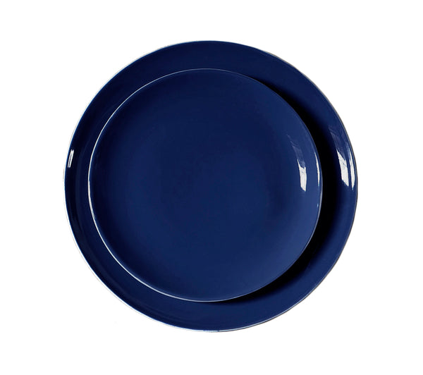 Shell Bisque 4-piece place setting - Indigo