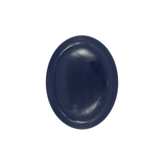 Shell Bisque Indigo Porcelain Oval Dinner Plate, Set of 4 Canvas Home Blue, Casual Dinnerware, Dinner Plates, Oval Dinner Plate, Oval Plate, Plates, Porcelain, Porcelain Dinnerware, Set of 4, Shell Bisque, Shell Bisque Collection, Shell Bisque Dinner Plate, Shell Bisque Dinner Plate Set, Shell Bisque Indigo, Shell Bisque Oval Dinner Plater, Shell Bisque Oval Plate, Shell Bisque Oval Plate Set