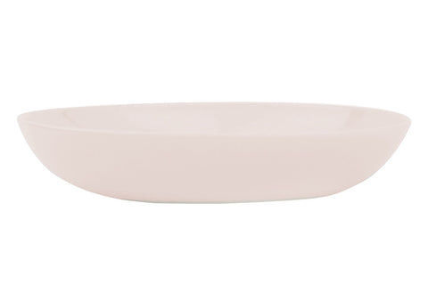 Shell Bisque Pasta Bowl Soft Pink