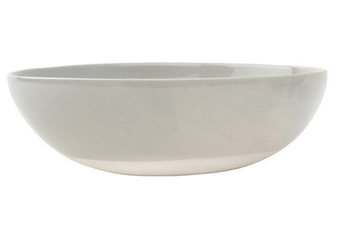 Shell Bisque Round Serving Bowl Grey - Canvas Home