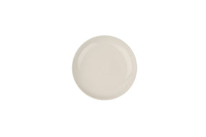 Shell Bisque Tidbit Plate White - Canvas Home