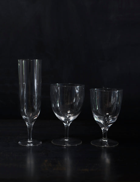Amwell Champagne Glass in Clear- Set of 4