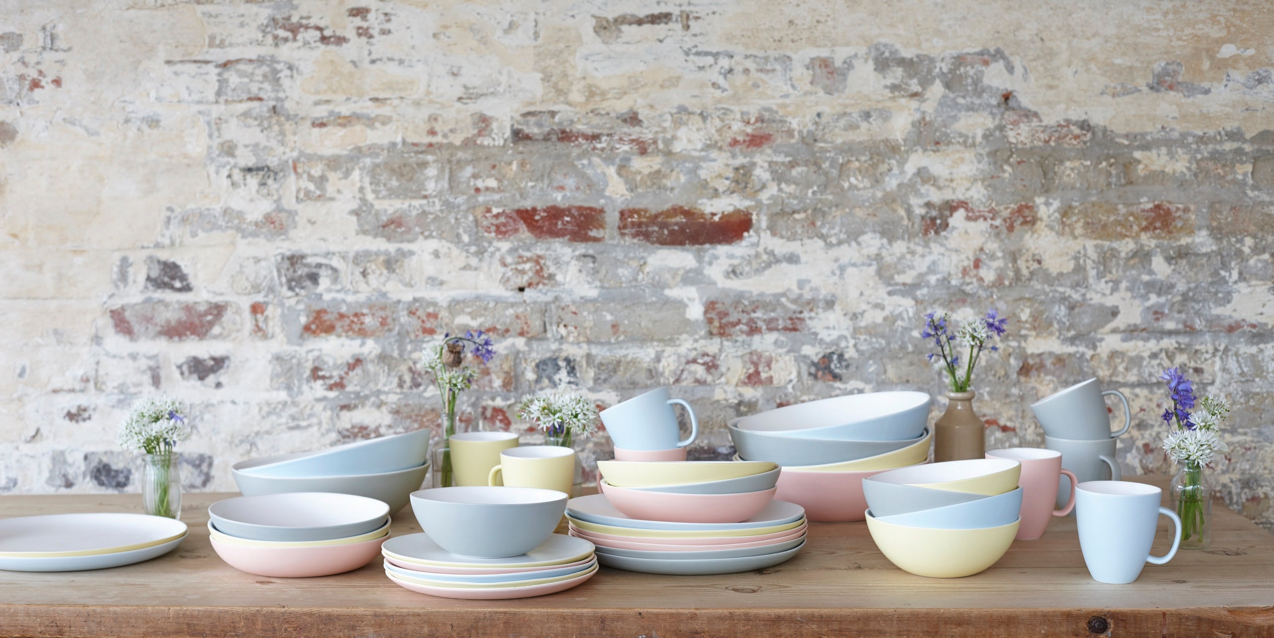 Procida Cereal Bowl - Set of 4 - Pink Canvas Home Procida