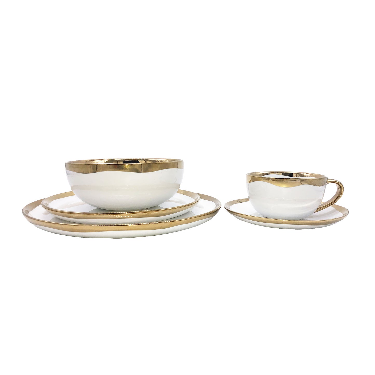 Dauville Gold Metallic Porcelain 5 Piece Dinnerware Set, Service For 1 Canvas Home Dauville, Dauville Cereal Bowl, Dauville Collection, Dauville Dinner Plate, Dauville Dinnerware Set, Dauville Gold, Dauville Gold Cereal Bowl, Dauville Gold Cup & Saucer, Dauville Gold Dinner Plate, Dauville Gold Metallic, Dauville Gold Metallic Porcelain Cereal Bowl, Dauville Gold Metallic Porcelain Dinner Plate, Dauville Gold Salad Plate, Dauville Porcelain Cereal Bowl, Dauville Porcelain Cup & Saucer, Dauville 