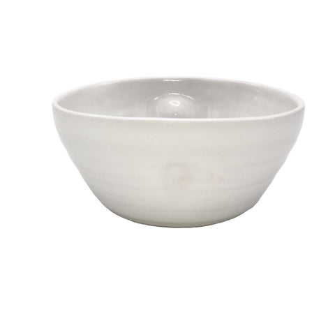 Pinch Cereal Bowl in White - Set of 4