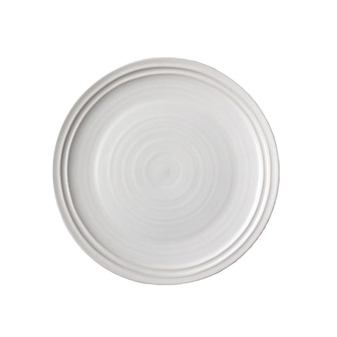 Lines Salad Plate - White/White - Set of 4