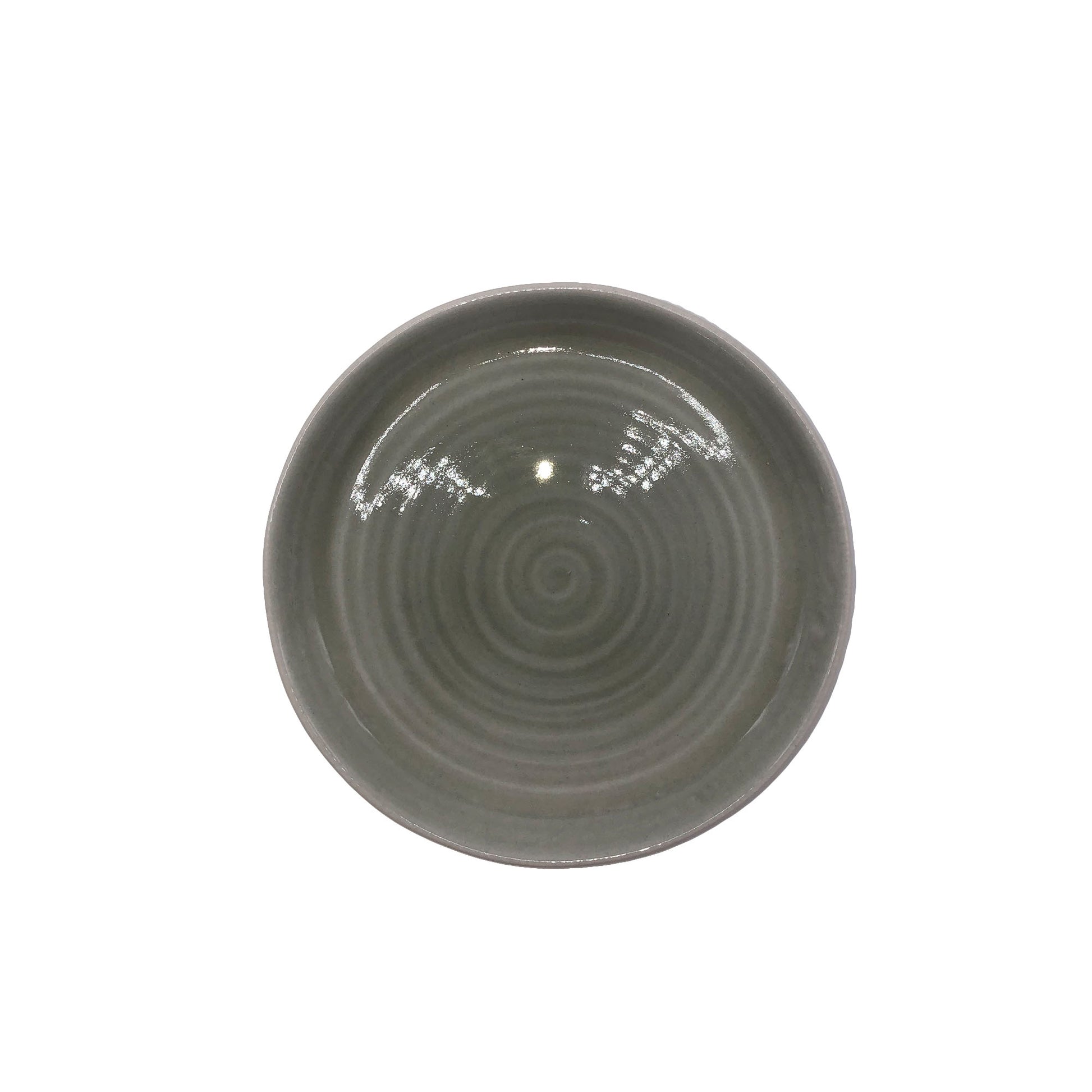 Pinch Salad Plate in Grey - Set of 4 Canvas Home $20-$30, canvas home, contemporary dinnerware, dinnerware, dinnerware sets, dish sets, Grey, handmade, Medium, mikasa dinnerware, new, Pinch, Plates
