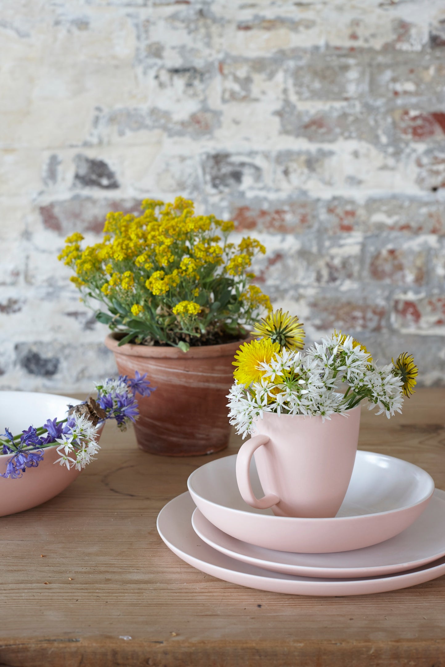 Procida Serving Bowl - Pink Canvas Home Procida