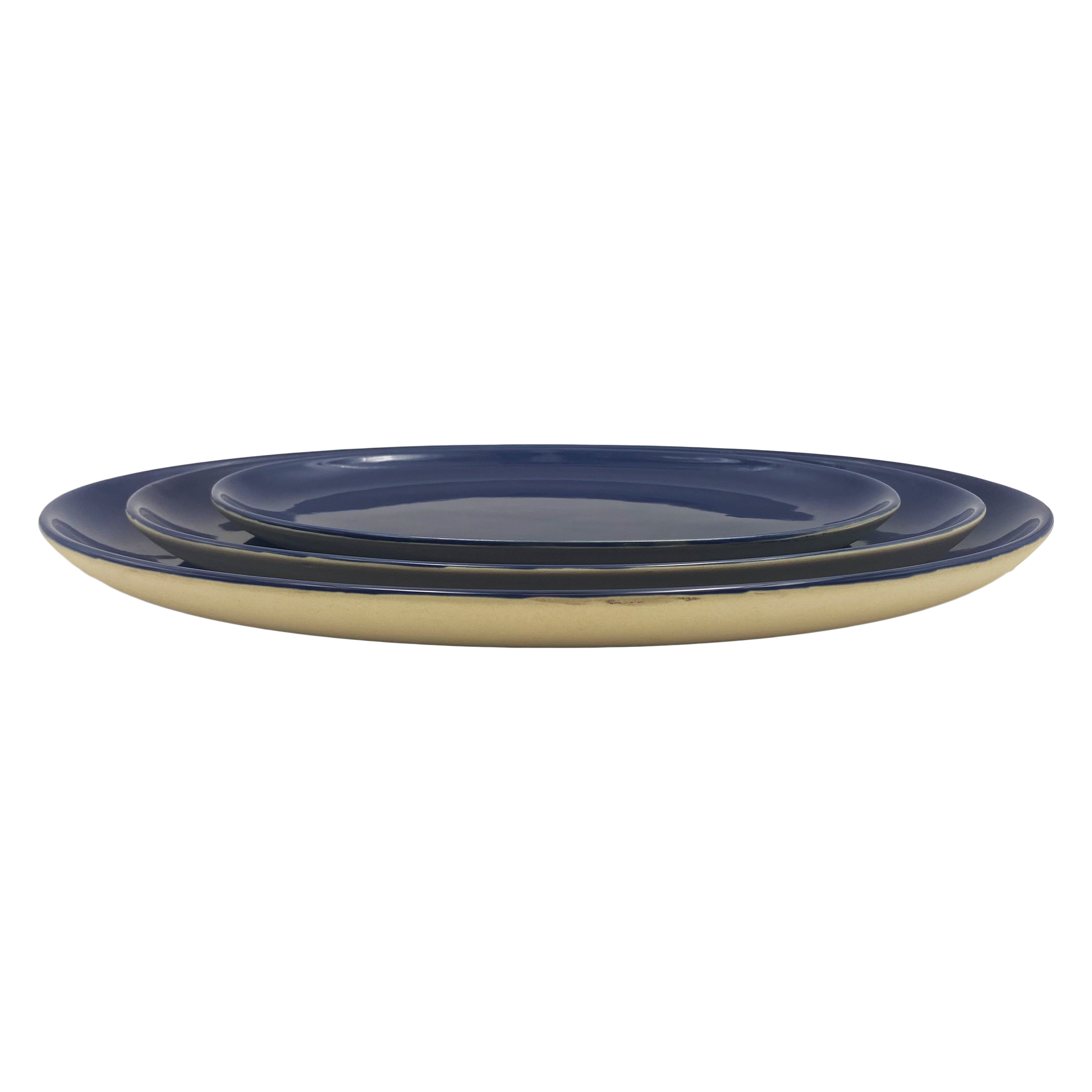 Shell Bisque Indigo Porcelain Oval Salad Plate, Set of 4 Canvas Home Casual Dinnerware, Oval Plate, Oval Salad Plate, Plates, Porcelain, Porcelain Dinnerware, Salad Plate, Set of 4, Shell Bisque, Shell Bisque Collection, Shell Bisque Indigo, Shell Bisque Oval Plate, Shell Bisque Oval Plate Set, Shell Bisque Oval Salad Plate, Shell Bisque Salad Plate, Shell Bisque Salad Plate Set