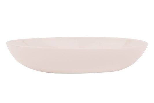 Shell Bisque Soft Pink Porcelain Pasta Bowl, Set of 4 Canvas Home Bowls, Casual Dinnerware, Pasta, Pink, Set of 4, Shell Bisque, Shell Bisque Collection, Shell Bisque Pasta Bowl, Shell Bisque Pasta Bowl Set, Shell Bisque Pink, Soft Pink