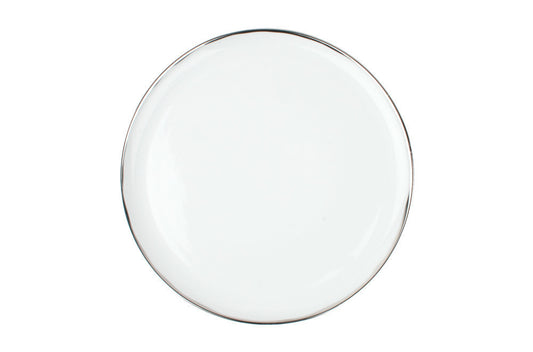 Dauville Platinum Metallic Porcelain Dinner Plate, Set of 4 Canvas Home Dauville Dinner Plate, Dauville Platinum, Dauville Platinum Dinner Plate, Dauville Platinum Metallic, Dauville Platinum Porcelain Dinner Plate, Plates, Platinum, Platinum Metallic, Platinum Metallic Accent, Platinum Rim, Porcelain, Porcelain Dinner Plate, Porcelain Dinnerware, Silver, Silver Rim, White, White & Platinum, White & Platinum Dinner Plate, White & Silver, White & Silver Dinner Plate