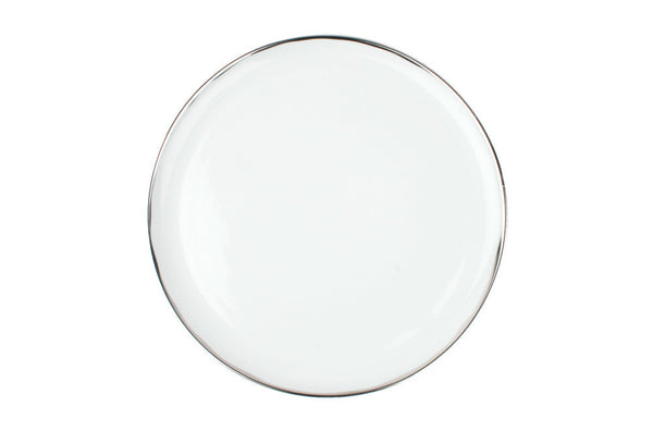 Dauville Dinner Plate in Platinum - Canvas Home